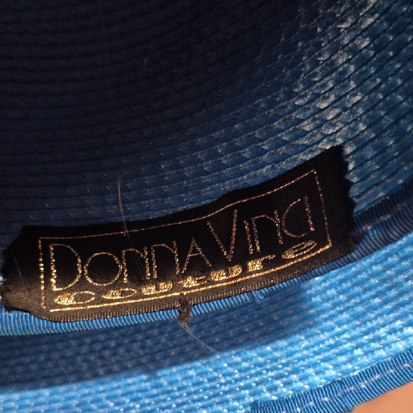 Elegant Blue Women's Hat - Picture 2 of 5